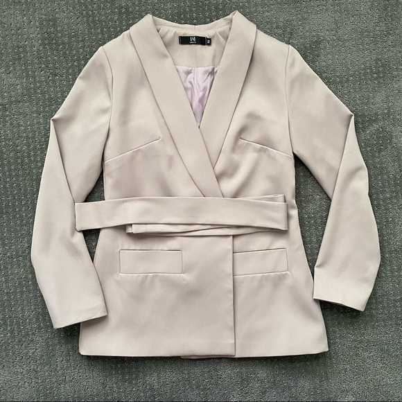 Taupe Pant Suit - Picture 4 of 5